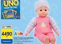 Tesco Sweet Dreams beszélő baba ajánlat