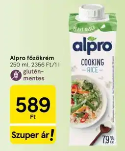 Tesco ALPRO Főzőkrém ajánlat