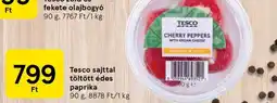 Tesco Tesco sajttal töltött édes paprika ajánlat