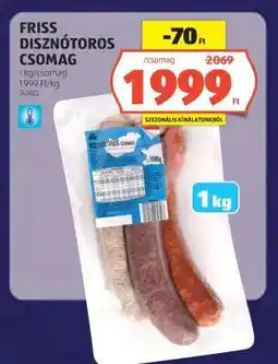 ALDI FRISS DISZNÓTOROS CSOMAG ajánlat