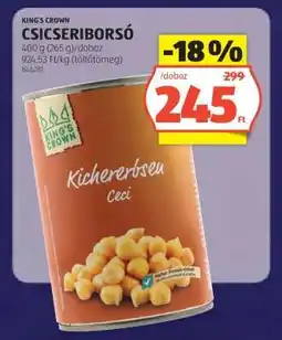 ALDI KING'S CROWN CSICSERIBORSÓ ajánlat