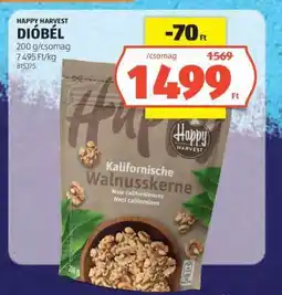ALDI HAPPY HARVEST DIÓBÉL ajánlat