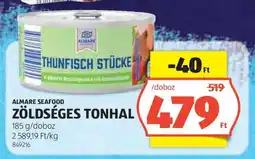 ALDI ALMARE SEAFOOD ZÖLDSÉGES TONHAL ajánlat