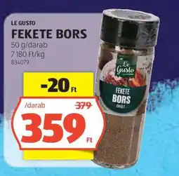 ALDI LE GUSTO FEKETE BORS ajánlat