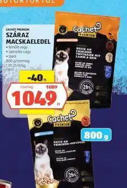 ALDI Cachet Premium Száraz Macskaeledel ajánlat