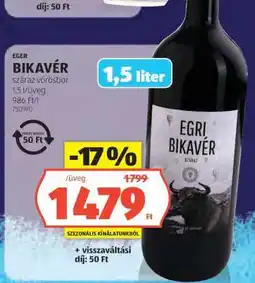 ALDI Egri Bikavér ajánlat