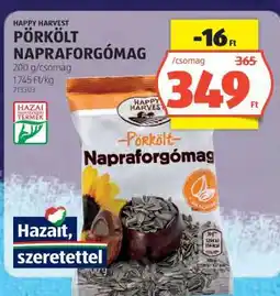 ALDI HAPPY HARVEST PÖRKÖLT NAPRAFORGÓMAG ajánlat