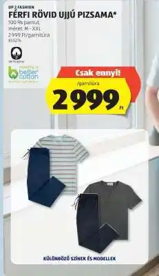 Férfi rövid ujjú pizsama