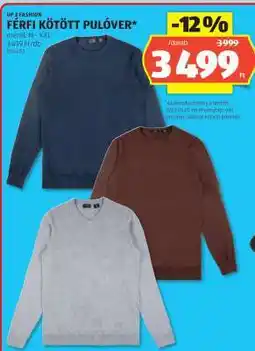 ALDI FÉRFI KÖTÖTT PULÓVER ajánlat