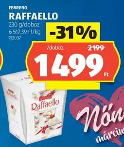 ALDI Ferrero Raffaello ajánlat