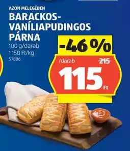 ALDI BARACKOS-VANÍLIAPUDINGOS PÁRNA ajánlat