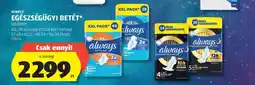 ALDI ALWAYS EGÉSZSÉGÜGYI BETÉT ajánlat