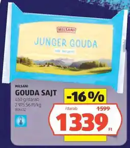 ALDI Milsani Junger Gouda ajánlat