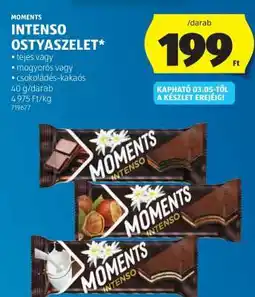 ALDI MOMENTS INTENSO OSTYASZELET ajánlat
