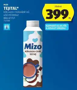 ALDI MIZO Tejital ajánlat