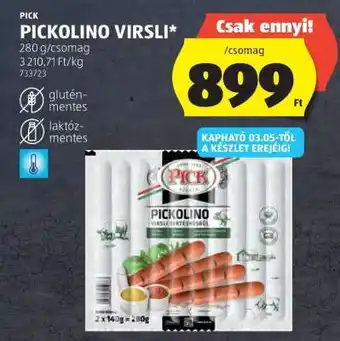 ALDI PICKOLINO VIRSLI ajánlat