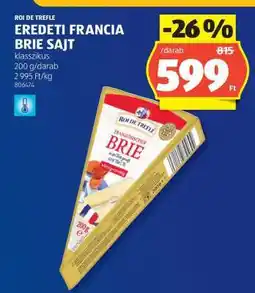 ALDI Eredeti Francia Brie Sajt ajánlat