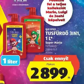 Old Spice Tusfürdő 3IN1, 1L