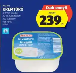 ALDI MILSANI KRÉMTÚRÓ ajánlat