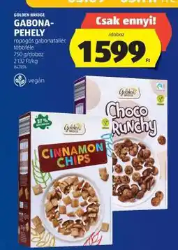 ALDI GOLDEN BRIDGE GABONAPEHELY ajánlat