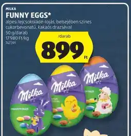ALDI Milka Funny Eggs ajánlat