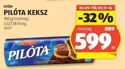ALDI GYŐRI Pilóta keksz ajánlat