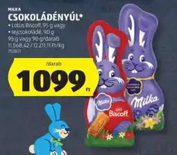 ALDI Milka csokoládényúl ajánlat
