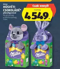 ALDI Milka Húsvéti Csokoládé plüssfigurával ajánlat