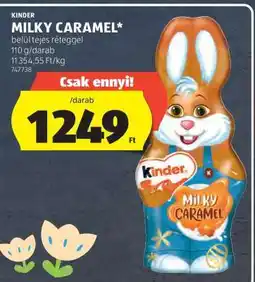 ALDI KINDER MILKY CARAMEL ajánlat