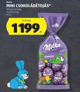ALDI Milka Mini Csokoládétojás ajánlat