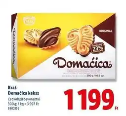 Lidl Kraš Domaćica keksz ajánlat