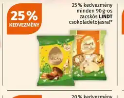 Müller LINDT csokoládétojás ajánlat