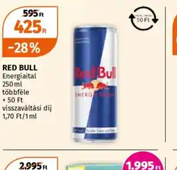 Müller RED BULL Energiaital ajánlat