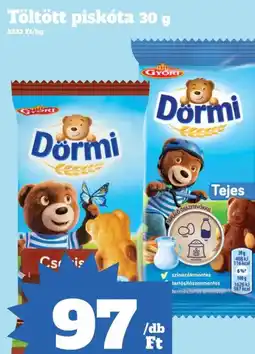 Vil-For Győri Dörmi töltött piskta ajánlat