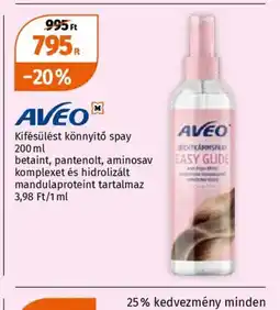 Müller AVEO Kifésülést könnyítő spray ajánlat