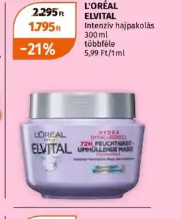 Müller L'ORÉAL ELVITAL hajpakolás ajánlat