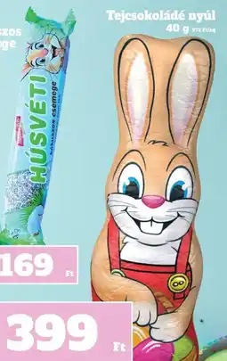 Vil-For Tejcsokoládé nyúl ajánlat