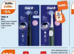 Müller ORAL-B IO 2 Elektromos fogkefe ajánlat