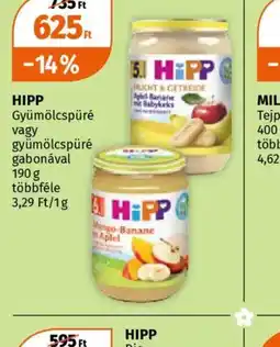 Müller HIPP Gyümölcspüré ajánlat