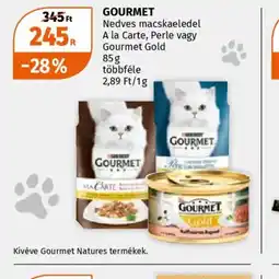 Müller GOURMET Nedves macskaeledel ajánlat