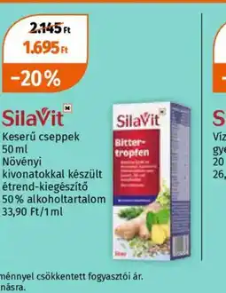 Müller SilaVit Keserű cseppek ajánlat