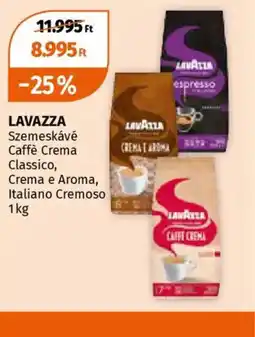 Müller LAVAZZA Szemes kávé ajánlat