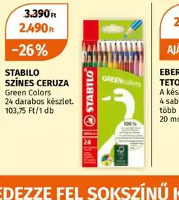 Müller STABILO SZÍNES CERUZA ajánlat