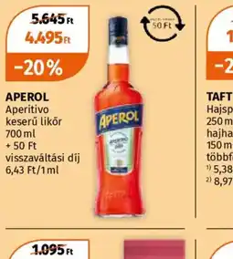 Müller APEROL Aperitivo likőr ajánlat
