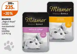 Müller Miamor ,,ragout royal" nedves macskaeledel ajánlat