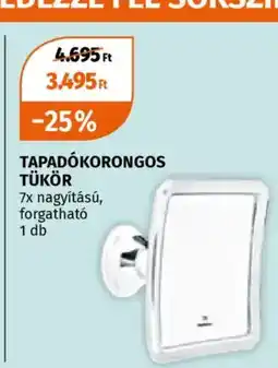 Müller Tapadókorongos tükör ajánlat