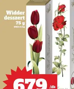 Vil-For Widder desszert ajánlat