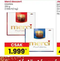 Spar Market Merci desszert ajánlat