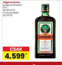 Spar Market Jägermeister gygynövénylikőr ajánlat