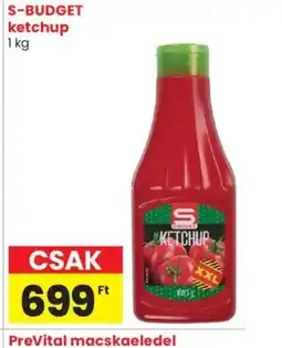 Spar Market S-BUDGET ketchup ajánlat